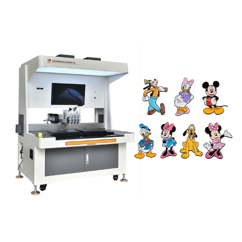 Disney Souvenir Enamel Pin Badge Filling Machine - Automated High-Precision Filling Equipment